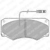 DELPHI LP698 Brake Pad Set, disc brake